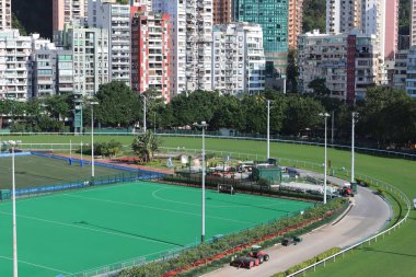 mutlu vally at yarış pisti görünümünü