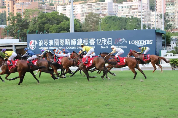 Happy Valley Racecourse Hora Dia — Fotografia de Stock