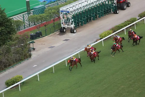 Dia Tempo Happy Valley Racecourse — Fotografia de Stock