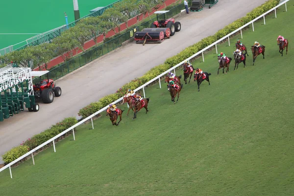 Dia Tempo Happy Valley Racecourse — Fotografia de Stock