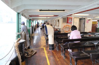 Star Feribotu'na turistlere Victoria Limanı yelken