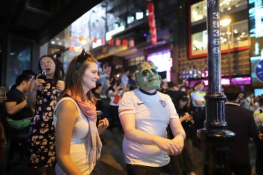 cosplayer korkunç makyaj Lkf zevk