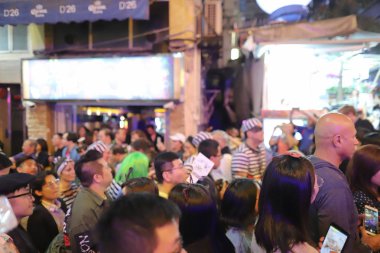 Cadılar Bayramı gecesi, Lan Kwai Fong hk
