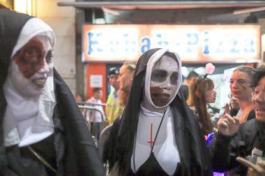 Lkf partide korkunç cosplayer ile