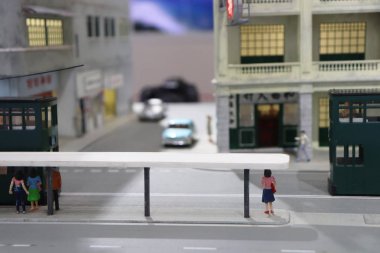 eğlenceli bir küçük resim dünya sergilenen