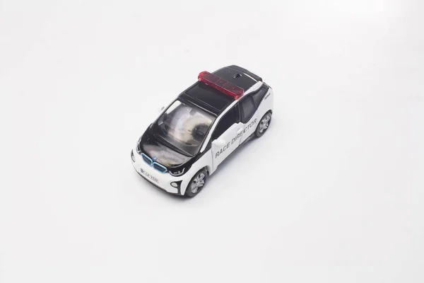 Model Elektro Oyuncak Araba Ölçeğini — Stok fotoğraf
