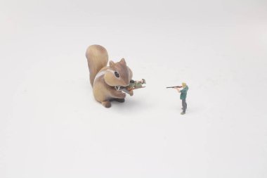 küçük avcı hayvan vur