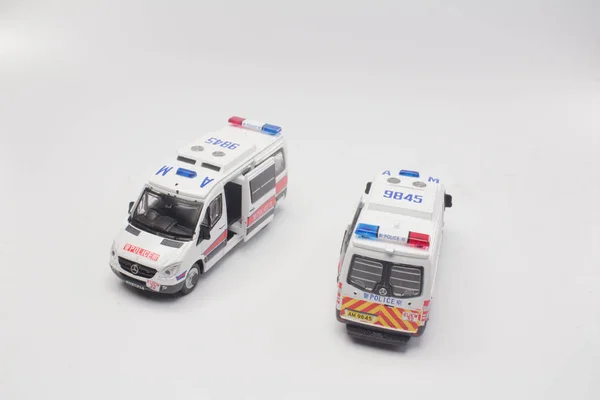 Škála Hong Kong Policejní Auto — Stock fotografie