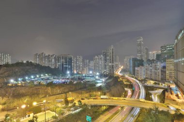 Tsuen Wan otoyol h görünümünü