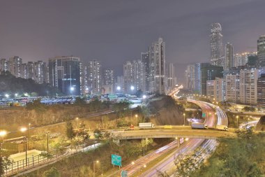 Tsuen Wan otoyol h görünümünü