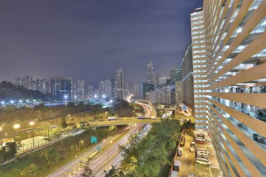 Tsuen Wan otoyol h görünümünü