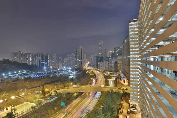 Vue Sur Autoroute Tsuen Wan — Photo