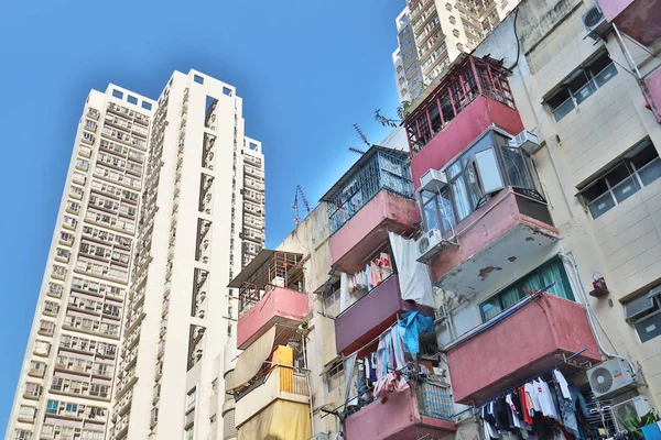 Los Apartamentos Residenciales Tsuen Wan Hong Kong — Foto de Stock