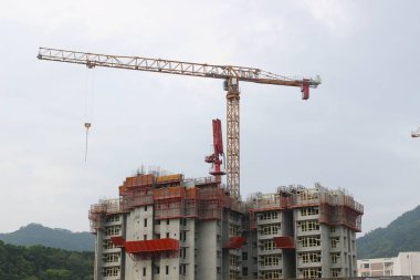 uzun boylu kat mülkiyeti binaların yapım aşamasında