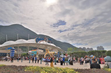 Ocean Park, deniz memelileri park hk olduğunu