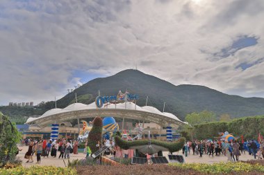 Ocean Park, deniz memelileri park hk olduğunu