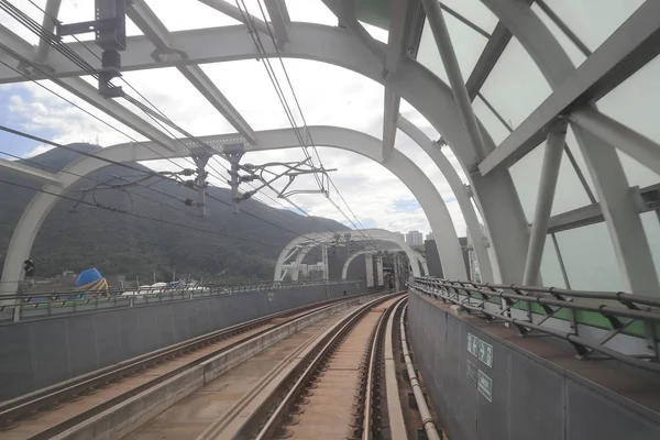 Railway Hong Kong Subway — Stock Photo, Image