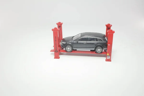 Rozsah Malý Model Auto Lift — Stock fotografie