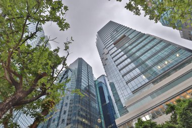 ünlü lüks alışveriş ilçe Hong Kong Adası.