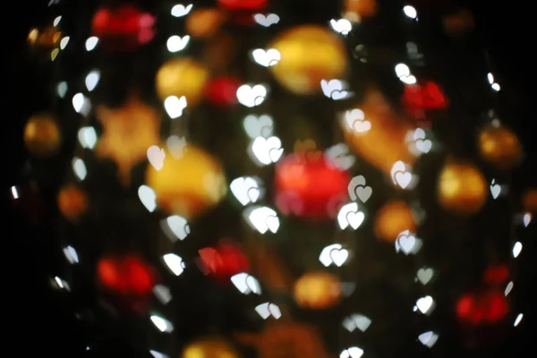 Abstract Bokeh Background Christmas Glittering Background — Stock Photo, Image