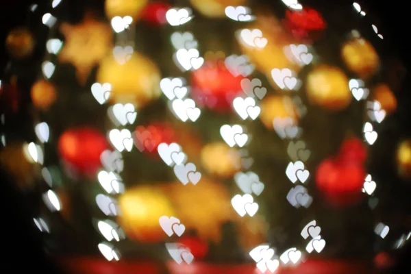 Abstract Achtergrond Bokeh Kerst Glittering Achtergrond — Stockfoto