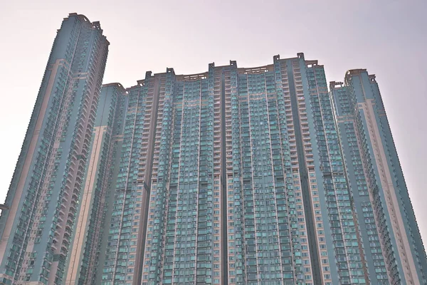 大都市 人口过多的主题 在香港 — 图库照片