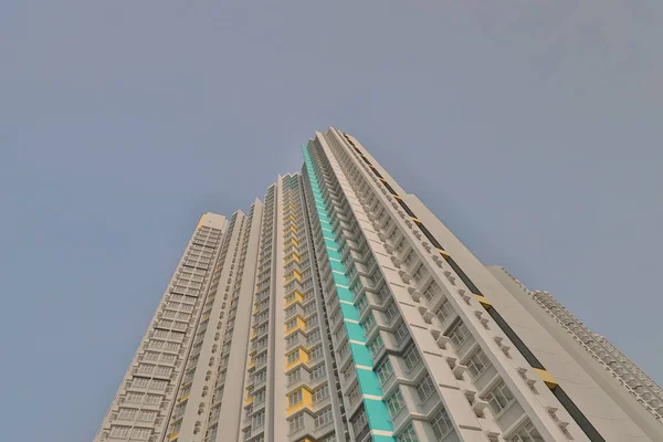 Uma Nova Casa Pública Hong Kong — Fotografia de Stock