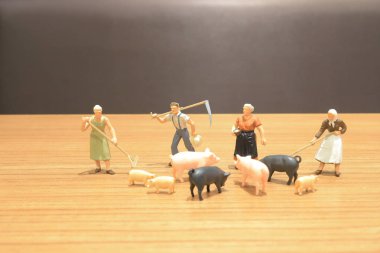 çiftlik figürü mini