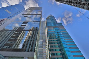 bir Modern ticari binalar taikoo bölgesinde, hk