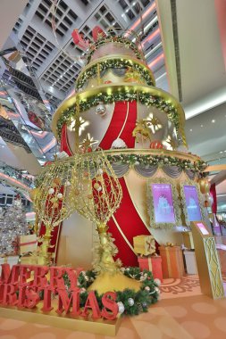Festivali yürüyüş alışveriş merkezinde Kowloon Tong, Hong Kong.