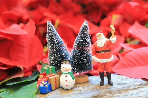 Decoración Dulce Juguete Divertido Santa Claus Figura — Foto de Stock