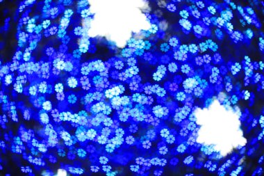 bir Noel ışıkları ve yeni yıl tatil arka zemin