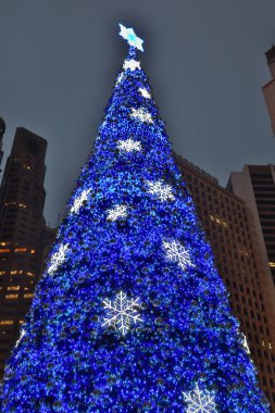 büyük kapıdan merkezi xmas ağacı