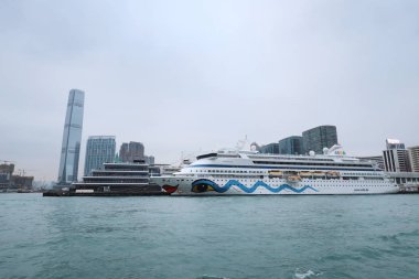 Victoria Harbour Hk manzarası cityscape downtown 