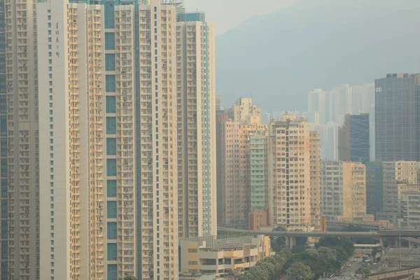 Čtvrti Kowloon Bay Hong Kong — Stock fotografie