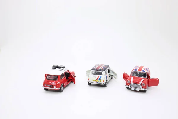 Scale Toy Car Mini Cooper — Stock Photo, Image