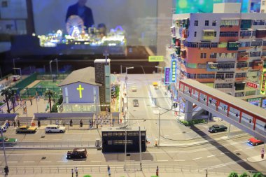 ölçek Şekil eski hong Kong eğlenceli