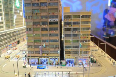 ölçek Şekil eski hong Kong eğlenceli