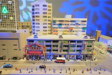 ölçek Şekil eski hong Kong eğlenceli