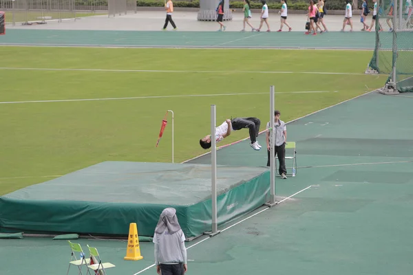 Das Hong Kong Spiel Auf Dem Tseung Kwan Sportplatz — Stockfoto