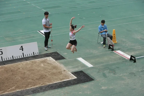 Das Hong Kong Spiel Auf Dem Tseung Kwan Sportplatz — Stockfoto