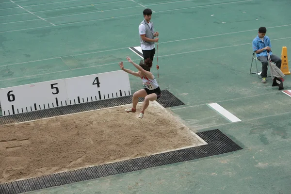 Tseung Kwan Boisko Sportowe Grę Hong Kong — Zdjęcie stockowe