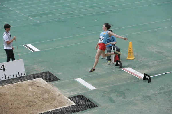 Das Hong Kong Spiel Auf Dem Tseung Kwan Sportplatz — Stockfoto