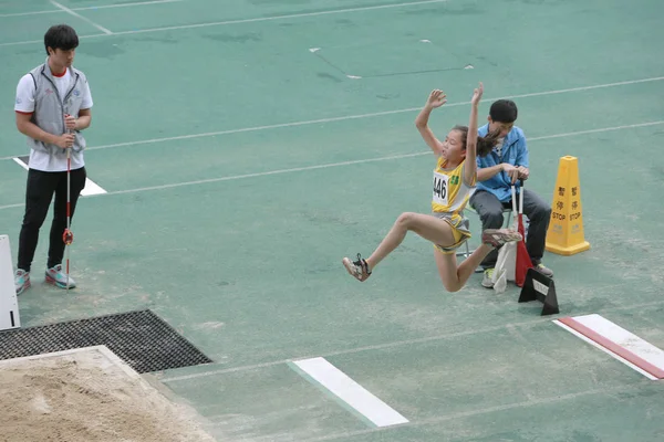 Das Hong Kong Spiel Auf Dem Tseung Kwan Sportplatz — Stockfoto