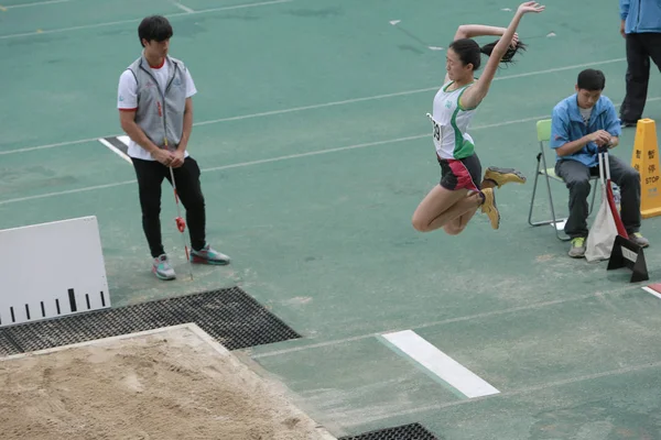 Das Hong Kong Spiel Auf Dem Tseung Kwan Sportplatz — Stockfoto