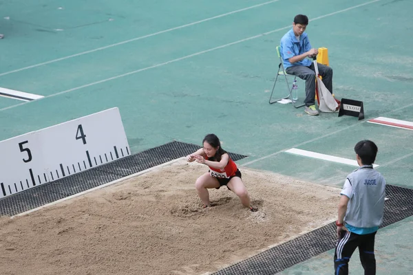 Das Hong Kong Spiel Auf Dem Tseung Kwan Sportplatz — Stockfoto