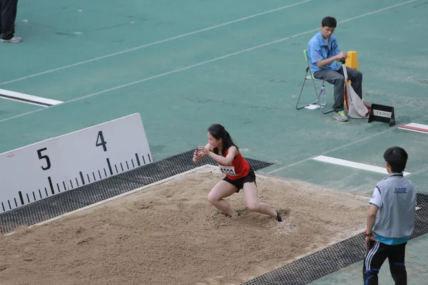 Das Hong Kong Spiel Auf Dem Tseung Kwan Sportplatz — Stockfoto