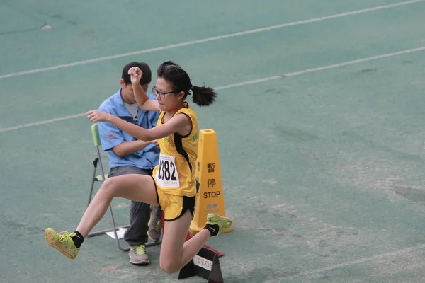 Das Hong Kong Spiel Auf Dem Tseung Kwan Sportplatz — Stockfoto