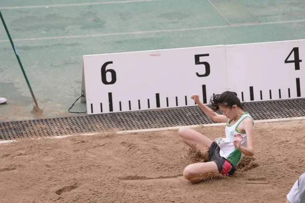 Hong Kong Spillet Tseung Kwan Sports Ground - Stock-foto