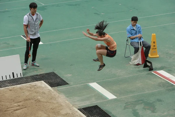 Das Hong Kong Spiel Auf Dem Tseung Kwan Sportplatz — Stockfoto